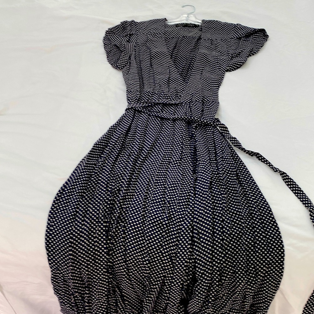 Christy Dawn high low maxi wrap dress
